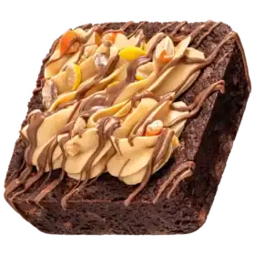 Chocolate Peanut Butter Brownie ft. REESE’S PIECES Crumbl cookie